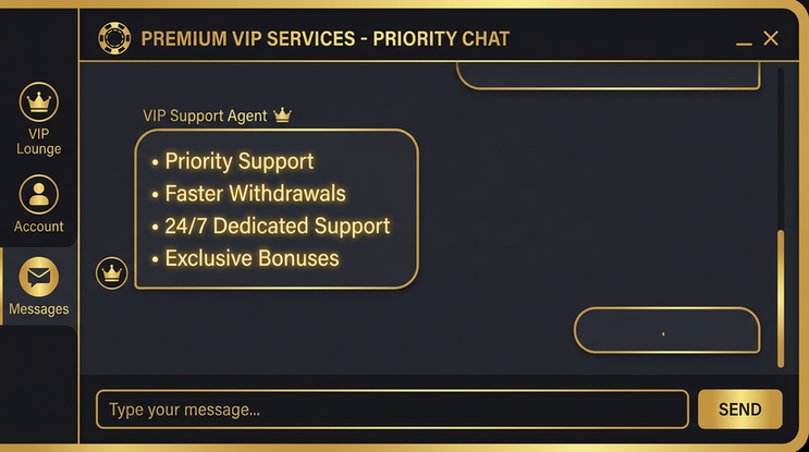 Payment and PKR controls in lounge 777 - 6